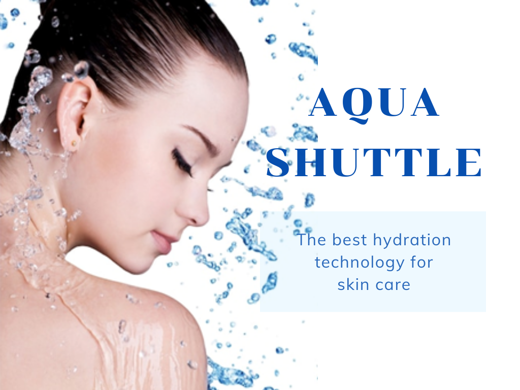 Aqua Shuttle สารสกัดจากLaminaria extract และLecithin ผลิตด้วยเทคโนโลยี Aqueous phase technology (APT)ให้ความชุ่มชื้นได้รวดเร็วและยาวนานถึง24 ชม.